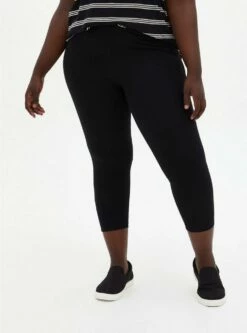 Crop Signature Waist Premium Legging