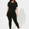 Luxe Skinny Jean - Sateen Stretch Black