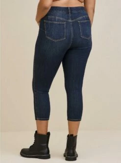 Crop Bombshell Skinny Premium Stretch High-Rise Jean 6 Crop Bombshell Skinny Premium Stretch High-Rise Jean -Clothing Shop 10842869 08687 av2
