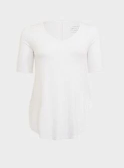 Favorite Tunic Super Soft V-Neck Tunic Tee 7 Favorite Tunic Super Soft V-Neck Tunic Tee -Clothing Shop 11082820 00013 flat