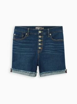 5 Inch Vintage Stretch High-Rise Short -Clothing Shop 12531583 00037 flat