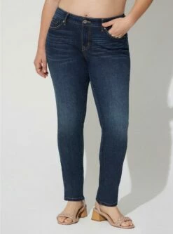 Boyfriend Straight Vintage Stretch Mid-Rise Jean -Clothing Shop 13622816 07710 av4