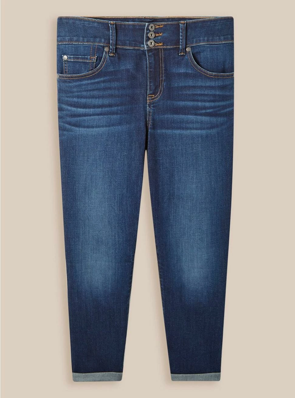 Crop Jegging Skinny Super Soft High-Rise Jean 4 Crop Jegging Skinny Super Soft High-Rise Jean - Image 4