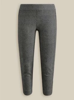 Pull-On Relaxed Taper Studio Luxe Ponte High-Rise Pant -Clothing Shop 15544954 10375 flat