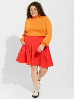 Scooby Doo Velma Turtleneck Pullover Sweater -Clothing Shop 18500662 00002 av2