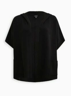 Kimono Oversized Hooded Sweater -Clothing Shop 18882755 00133 flat