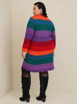 Mini Cotton Acrylic Sweater Dress -Clothing Shop 19002826 08592 av3