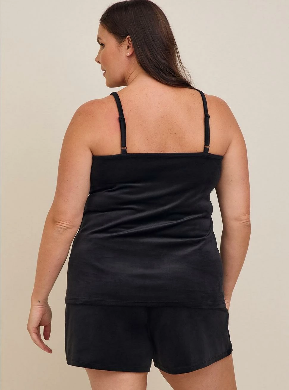 Velour Sleeveless Lounge Cami 3 Velour Sleeveless Lounge Cami - Image 3