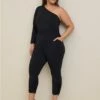 Studio Knit One Shoulder Jumpsuit