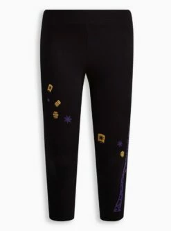 Disney Tangled Crop Signature Waistband Premium Legging -Clothing Shop 19315685 00684 flat 1
