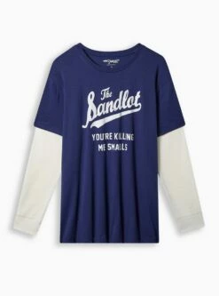 The Sandlot Classic Fit Cotton Waffle 2Fer Tee
