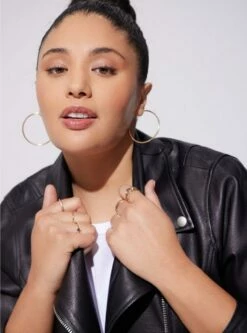 Real Leather Asymmetrical Moto -Clothing Shop 19549290 06580 av2