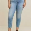 Mom Straight Vintage Stretch High-Rise Jean (Short)