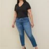 Perfect Boyfriend Ankle Vintage Stretch Mid-Rise Jean (Tall)