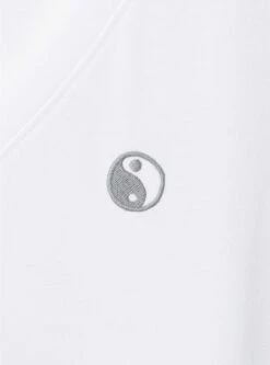 Yin And Yang Relaxed Fit Signature Jersey V-Neck Tee -Clothing Shop 19621415 05590 av3