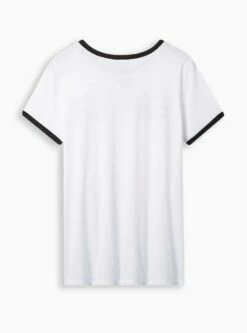 Floral Classic Fit Crew Neck Ringer Tee 6 Floral Classic Fit Crew Neck Ringer Tee -Clothing Shop 19672480 05590 av2