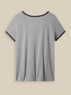 #TORRIDSTRONG We Can Classic Fit Cotton Jersey Crew Neck Ringer Tee -Clothing Shop 40050037 00684 av2