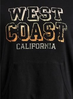 West Coast Relaxed Fit Cozy Fleece Long Sleeve Hoodie -Clothing Shop 40050110 00684 av3