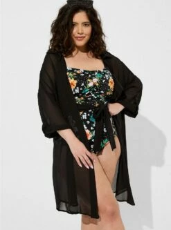 Chiffon Shirt Kimono