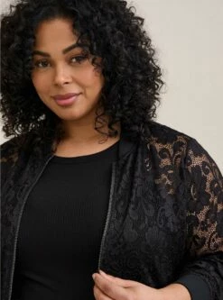 Lace Bomber -Clothing Shop 40055369 00684 av3