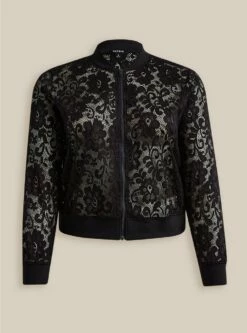 Lace Bomber -Clothing Shop 40055369 00684 flat
