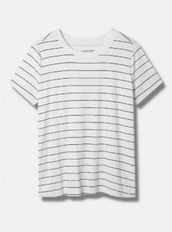 Perfect Super Soft Crew Neck Tee -Clothing Shop 40055473 05995 flat