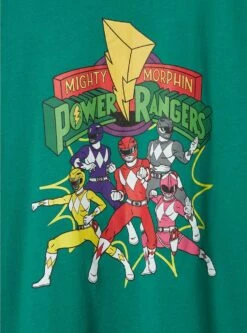 Power Rangers Classic Fit Cotton Crew Tee -Clothing Shop 40090004 02783 av3