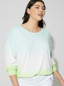 Reverse Terry Drop Shoulder Sweatshirt