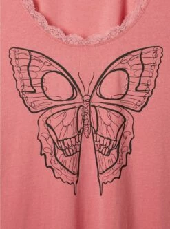 Butterfly Cotton Scoop Neck Tank -Clothing Shop 40100990 00004 av3