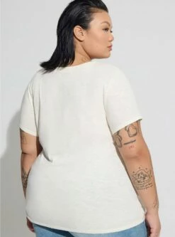 Water Muerta Vintage Super Soft Slub Crew Neck Tee -Clothing Shop 40105708 10327 av2