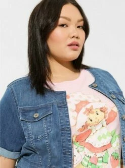 Denim Crop Bolero -Clothing Shop 40125566 10372 av2