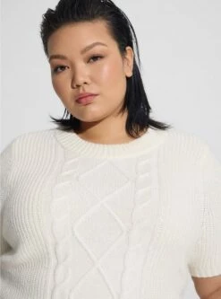 Chunky Knit Drop Shoulder Pullover 8 Chunky Knit Drop Shoulder Pullover -Clothing Shop 40150073 10327 av3