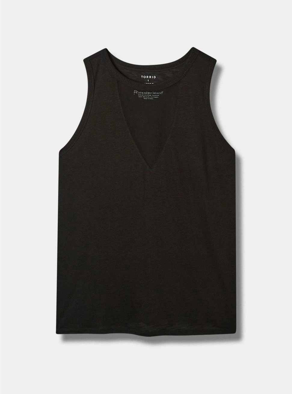 Feather Soft Slub Crew Neck Mesh Inset Tank 5 Feather Soft Slub Crew Neck Mesh Inset Tank - Image 5