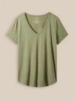 Cotton V-Neck Tee