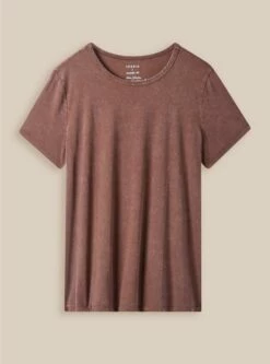 Cotton Crew Neck Tee