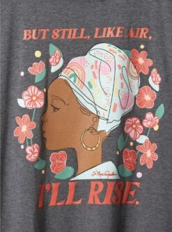 #TORRIDSTRONG Maya Angelou Slim Fit Crew Tee -Clothing Shop 40287088 07497 av3