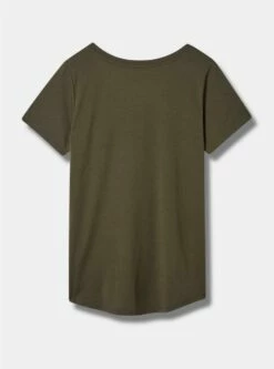 Butterfly Girlfriend Classic Fit V-Neck Tee -Clothing Shop 40610001 06580 av2