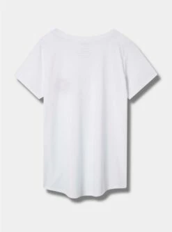 Hippy Face Girlfriend Classic Fit V-Neck Tee -Clothing Shop 40610002 05590 av2